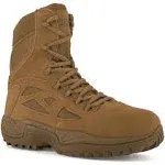 Reebok Men's Rapid Response RB 8" Stealth Composite-Toe Work Boot Coyote 7.5