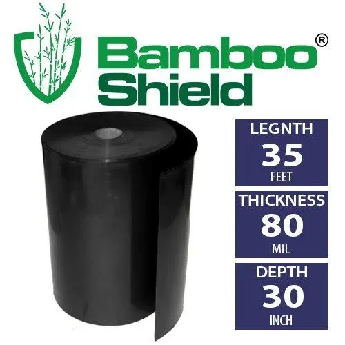 Bamboo Shield - 80 mil thick by 30in depth