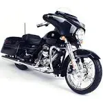 2015 Harley-Davidson Street Glide Special Black 1/12 Diecast Motorcycle Model by Maisto