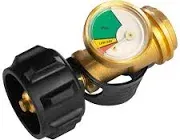 Brinkmann 812-9220-S Propane Tank Gauge, Compatible W/ Propane Tanks up to 40lb