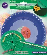 NEW Clover Brand 8708 &#034;Quick&#034; Yo-Yo Maker Jumbo Round 3-1/2&#034; in Diameter