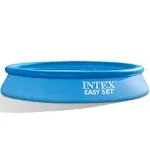 Intex 10-ft x 10-ft x 24-in Inflatable Top Ring Round Above-Ground Pool Lowes.com