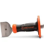 CRESCENT Brick Chisel with Handguard, 3 in x 8-1/2 in - GW CBCH30H Chisel