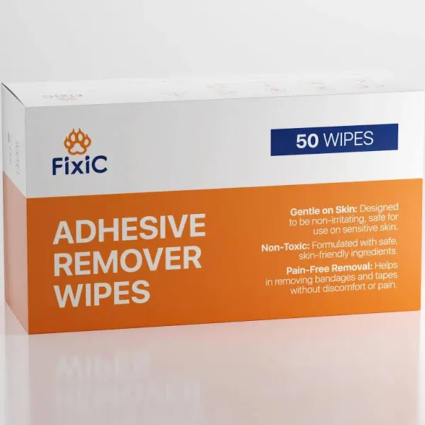 Fixic Adhesive Remover Wipes