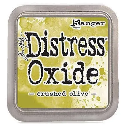 Tim Holtz Distress Oxides crushed olive, pad