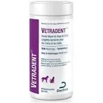 Dechra 192959807929 Vetradent Dental Wipes for Dogs & Cats 60 Count