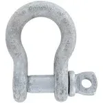 3/8" Crosby Alloy Screw Pin Anchor Shackle | G-209A - 2 Ton