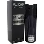 Fujiyama Private Number by Succes De Paris Eau De Toilette Spray 3.3 oz for Men