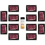 Nebraska Star Beef Prestige Sirloin Steaks, 12-Pack with Signature Seasoning