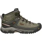 Keen Men&s Targhee III Waterproof Mid Black Olive / 11