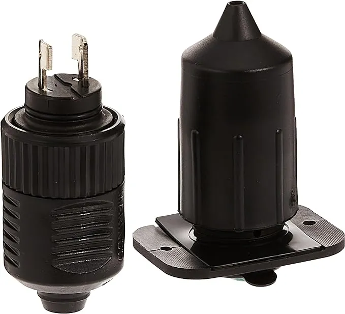 Scotty 2125 12V Downrigger Plug and Receptacle from Marinco