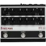 Friedman IR-D 2-Ch Tube Preamp DI/IR Pedal Based on Dirty Shirley Amp