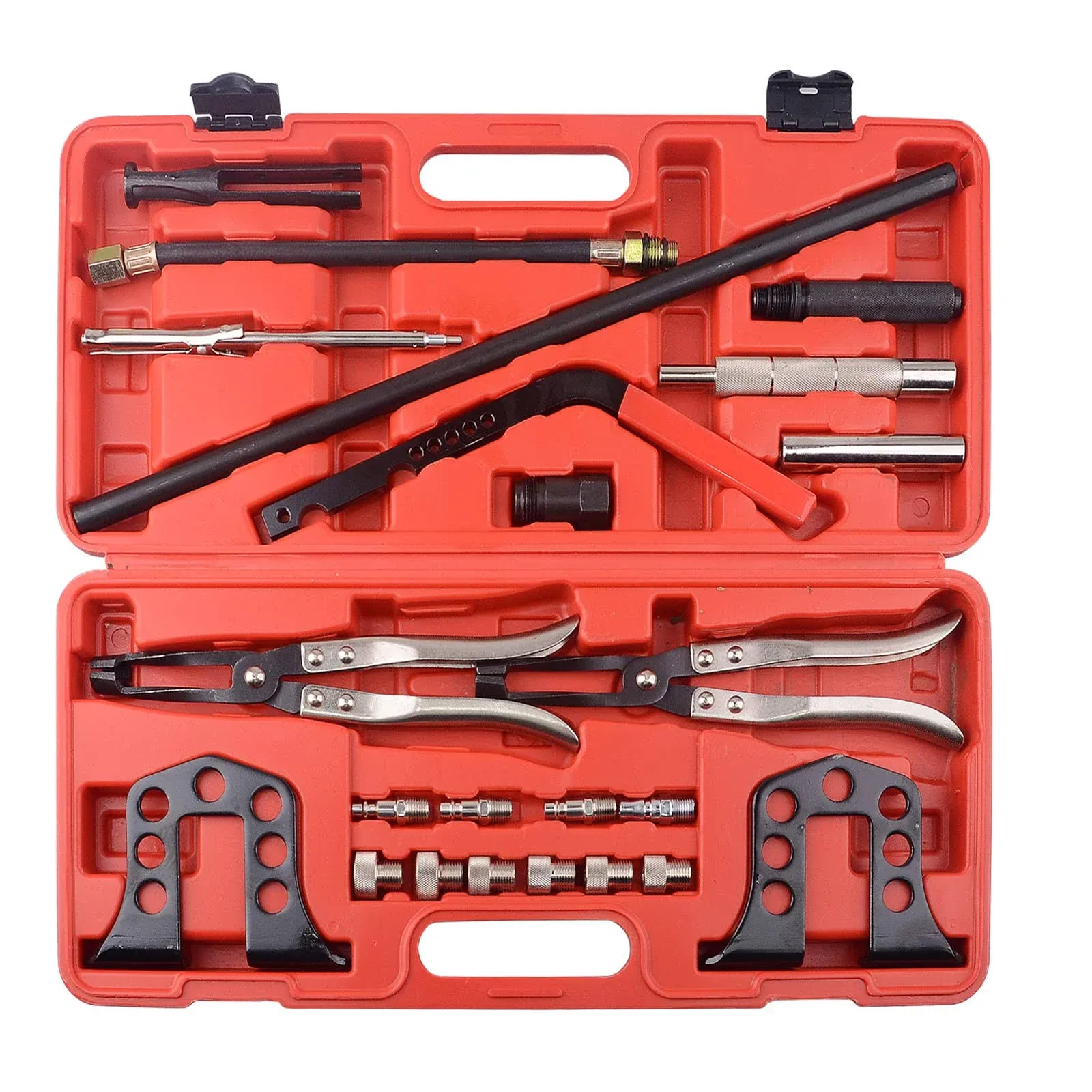 Cylinder Head Service Tool Set Valve Spring Compressor Removal Installer Kit