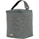 Bottle Cooler Gray Heather 4 Bottles Gray