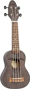 Keiki K1 Series Sopranino Ukulele with Turtle Etching