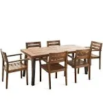 Christopher Knight Home Avon 7-Piece Outdoor Patio Dining Set