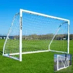 Q-FOLD Match Folding Soccer Goal 8x5'