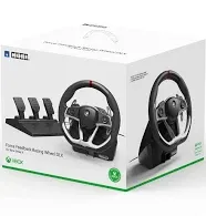 Hori Force Feedback Racing Wheel DLX Black USB Steering wheel + Pedals Digital X