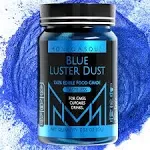 MONÉGASQUE Blue Edible Luster Dust 15G - Food-Safe Glitter for Cakes, Chocolates, and Cocktails