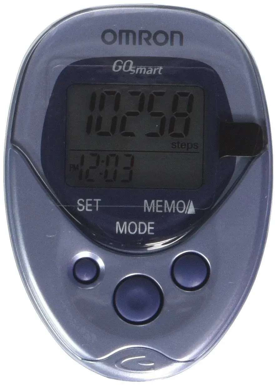 Omron HJ-112 Digital Pocket Pedometer Walking Style Step Counter- NEW SEALED