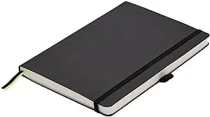 Lamy Softcover Notebook - Black, Dot-Grid-Rule, 8-1/4" x 5-3/4"