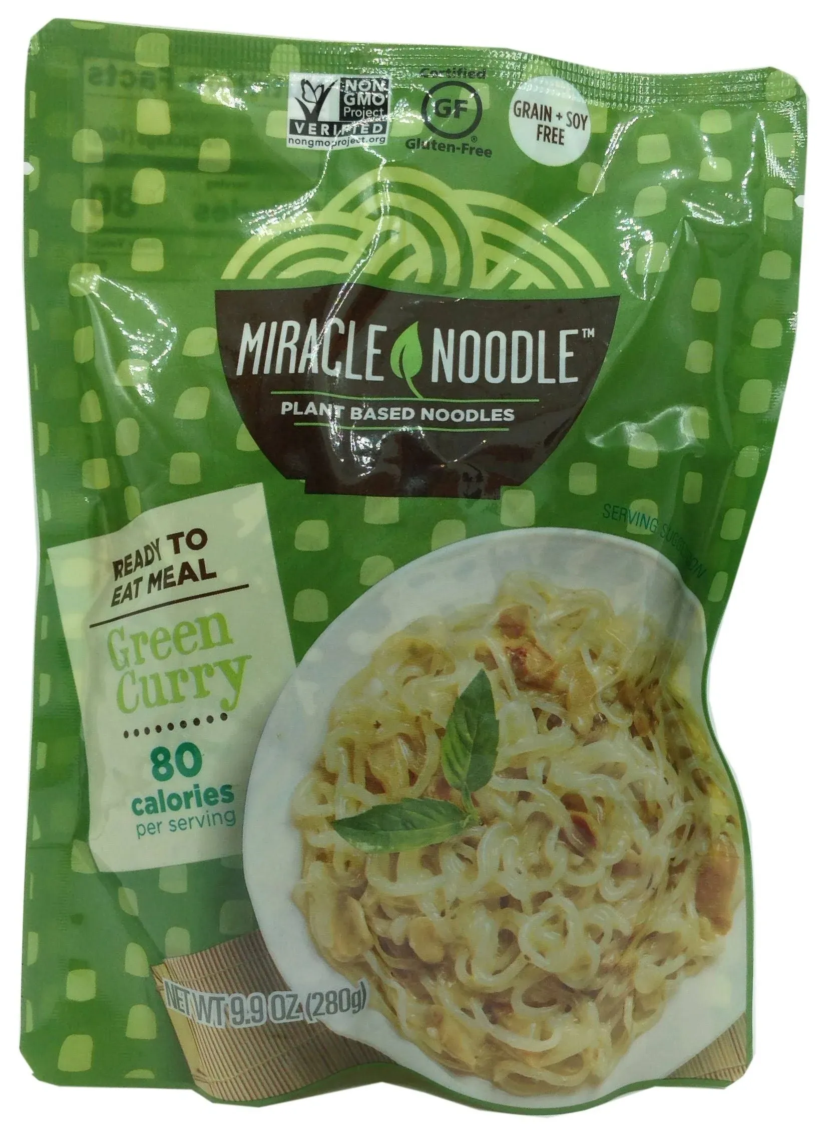 Miracle Noodle, Ready-to-Eat Meal, Green Curry