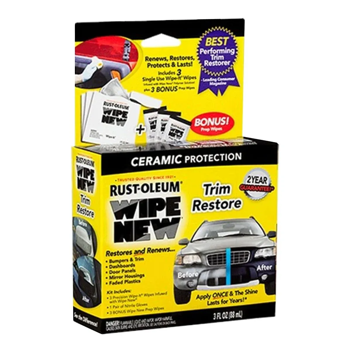 As Seen on TV Wipe New Trim Restorer Kit