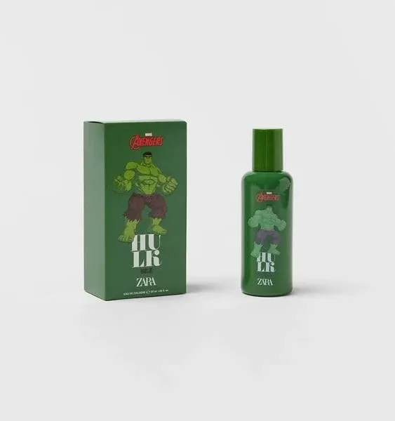 Zara Avengers Hulk Eau De Cologne (50ml/1.69fl.o<wbr/>z) Mint Box, As Seen In Pics