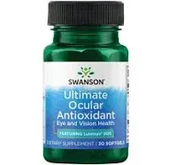 Swanson Ultimate Ocular Antioxidant Softgels