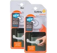 Safety 1st OutSmart White Plastic Multi-Use Lock 1 pk