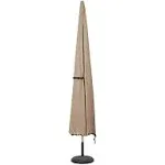  Patio Umbrella Parasol Fits Market Umbrella Up to 12 Feet DIA Brown-market