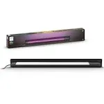 Philips Hue Amarant Outdoor Smart Light Bar, Black - 20W, White and Color Ambian