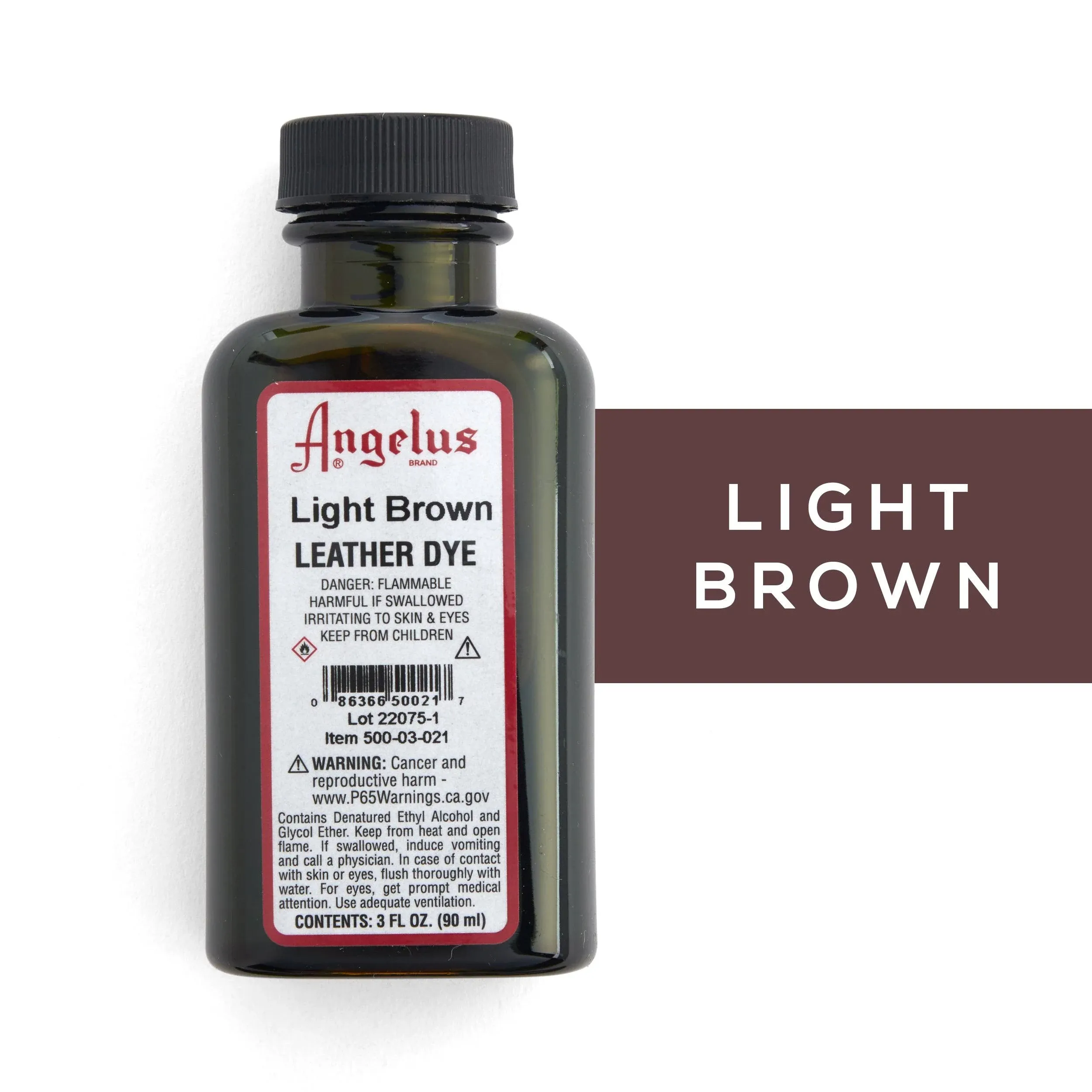 Angelus Leather Dye 3 oz - Light Brown