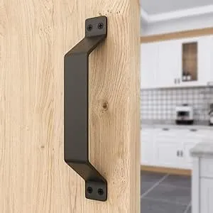 Winsoon Simple Sliding Barn Door Handle, Comfortable Handy Touch Gate Handle Pull ...