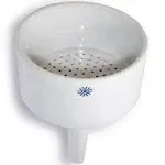 United Scientific Buchner Funnel, 1150 mL, Porcelain, White