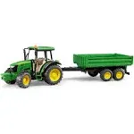 Bruder John Deere 5115M with Trailer