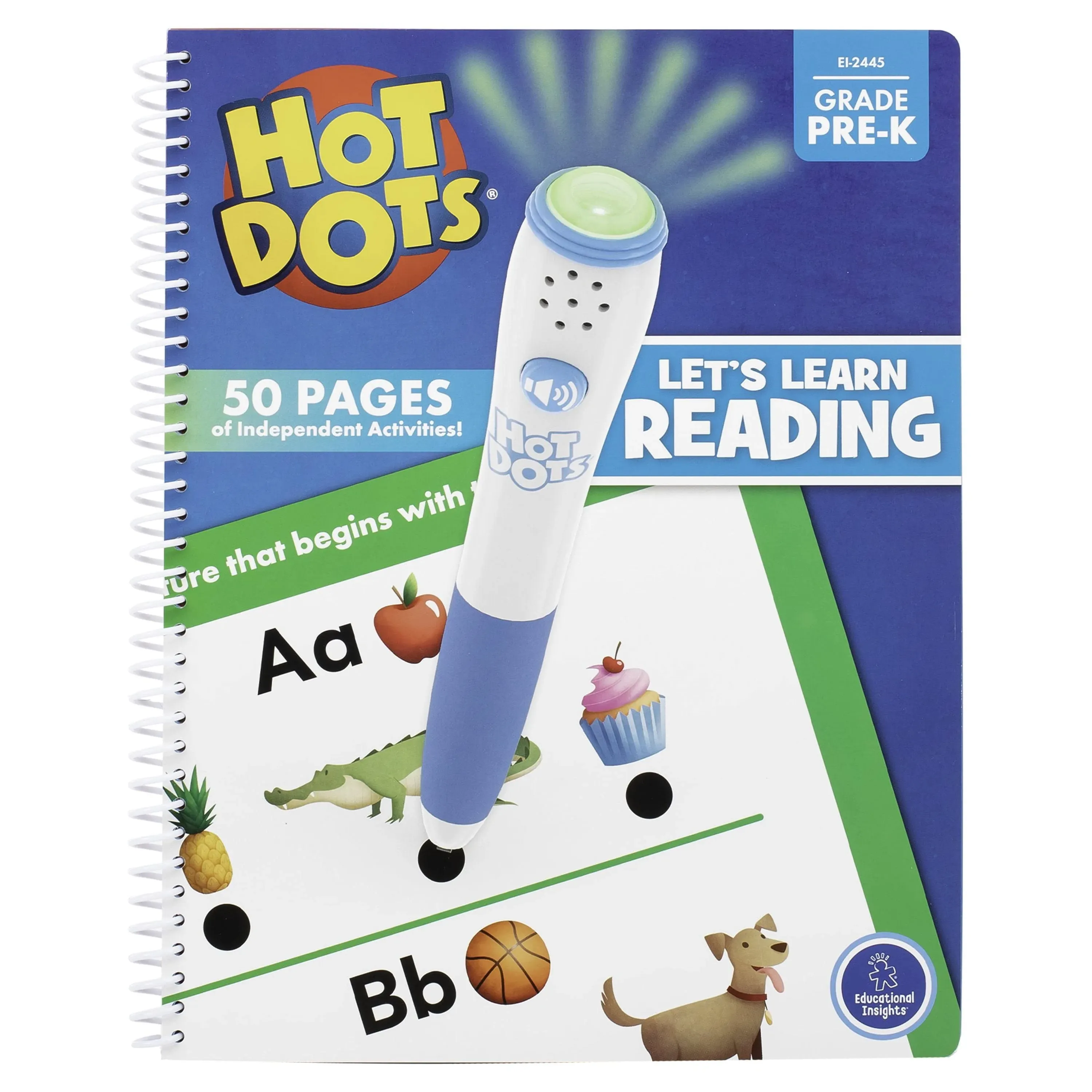 Hot Dots® Let's Learn Pre-K Reading!