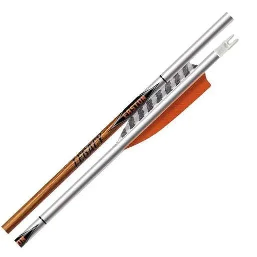 Easton Archery Carbon Legacy Arrows - 400 - 4&#034; Feathers 6pk BRAND NEW