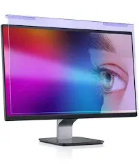 GUMIKE Anti Blue Light Screen Protector Universal Desktop Monitor Computer Blue Light Blocking Filter Panel for Eyes