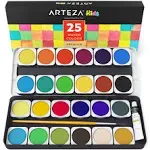 Watercolor Paint Set For Kids 25 Water Colors Watercolor Set Includes Paint Brus