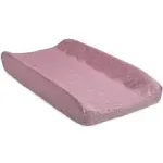 Serta Perfect Sleeper Contoured Changing Pad with Plush Cover, Pink