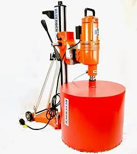 BLUEROCK 20Z1 T/S 220v Large Capacity Concrete Core Drill w/Tilting Stand & Rolling Base