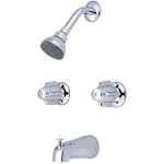 Central Brass 0897 2-Handle Tub and Shower Set