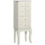 Powell White Jewelry Armoire