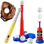 Tee Ball Set T-Ball Sets for Kids 3-5 5-8 Toddler Baseball Toys Kids Baseball...