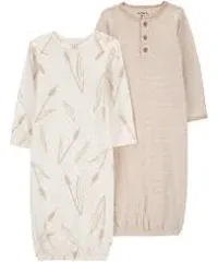 Baby Carter's 2-Pack Sleeper Gowns