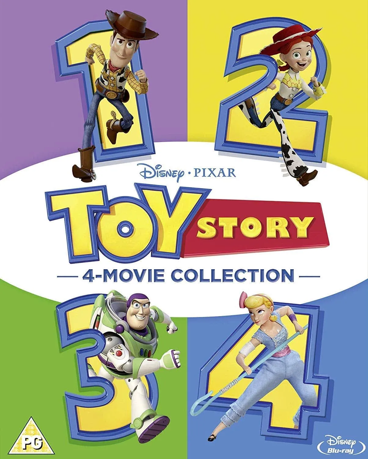 Disney&#039;s Toy Story 4 Movie Collection (Blu-ray Boxset)Slipcov<wbr/>er-NEW-Free Box S&amp;H