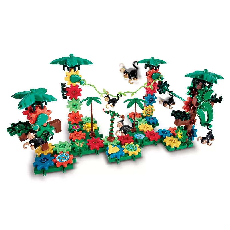 Learning Resources Gears! Gears! Gears! Movin' Monkeys Building Set, Multicolor