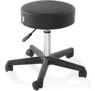 Saloniture Rolling Hydraulic Salon Stool Adjustable Swivel Chair for Spa or Medical Office