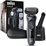 Braun Electric Razor Series 6 Rechargeable Men&#039;s Body Shaver - Black